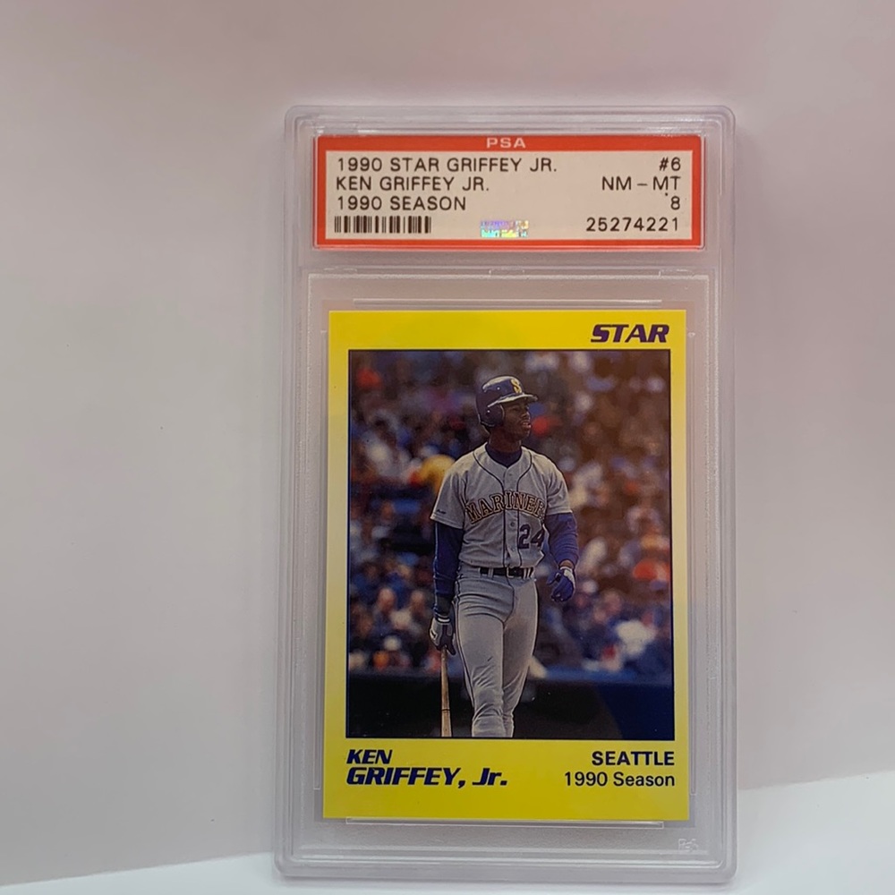 1990 Star Ken Griffey Jr Mariners #6 PSA 8 (MISC11)
